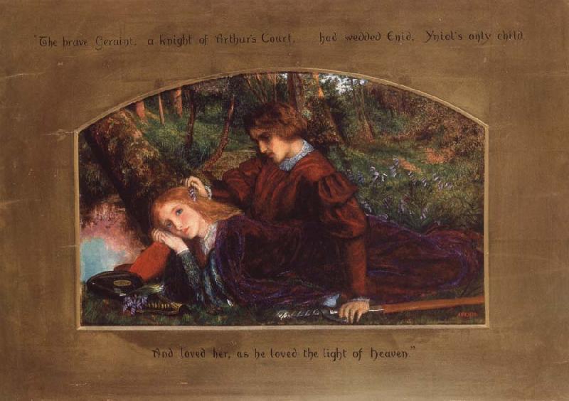 Arthur Hughes Enid and Geraint